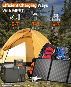 300W portatile pannello solare generatore di corrente con USB Type-C & DC AC per la casa campeggio all'aperto con Controller PWM ricarica auto - Product Image 4