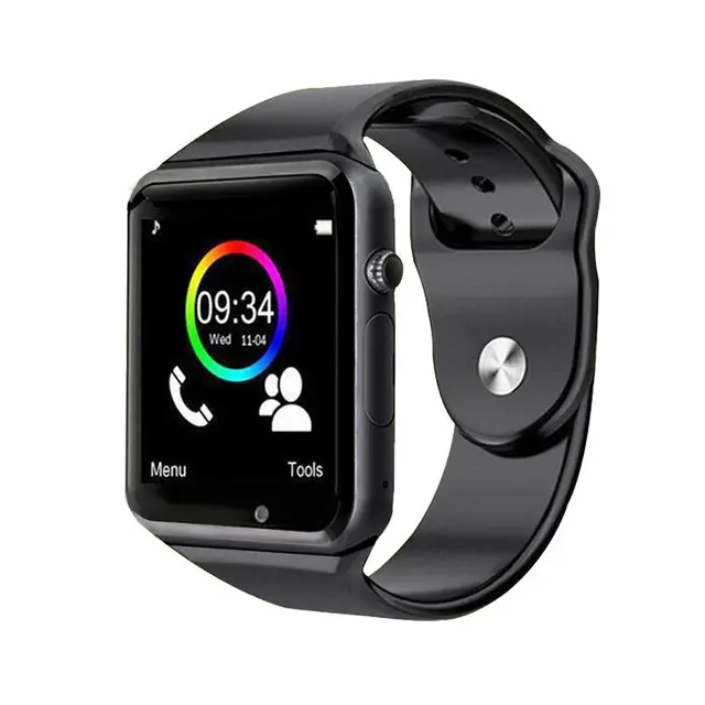 NEU BT Smart Watch Männer GT08 Mit Touchscreen Große Batterie Unterstützung TF Sim Karten kamera Für IOS iPhone Android Phone PK A1