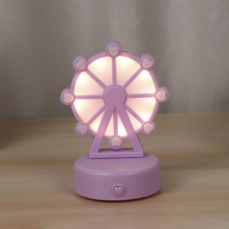 Pink Ferris wheel