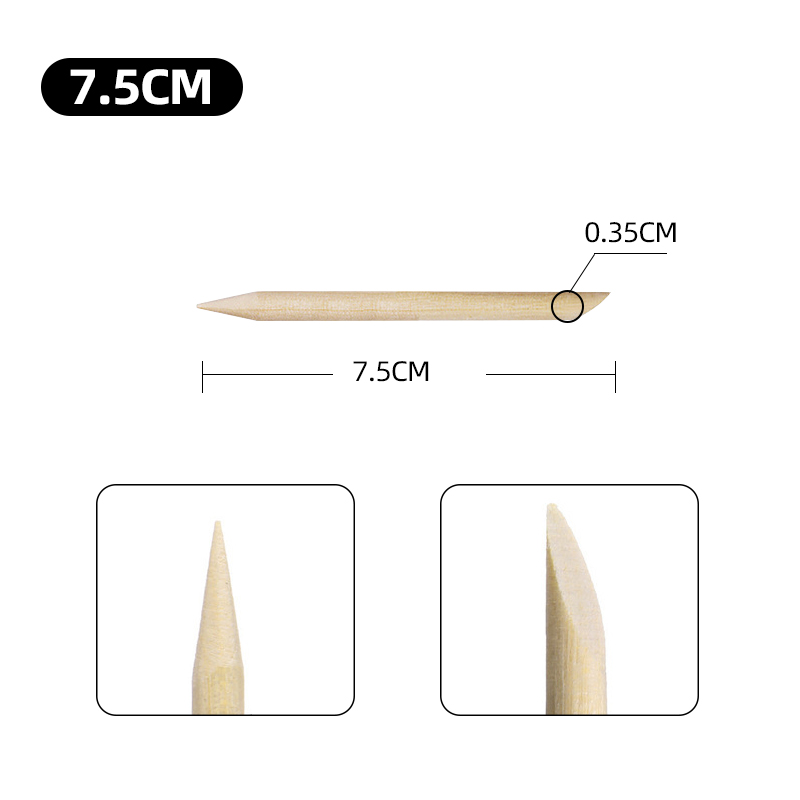 7,5 cm (100 pièces/sac)