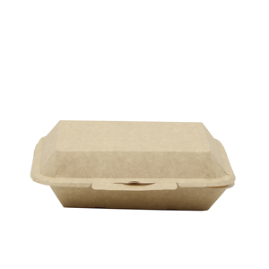 环保带走纸食品容器涂布纸，哑光层压压花和上光印刷处理