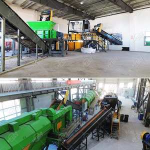 Máquina de eliminación de basura Máquina automática de clasificación de residuos urbanos