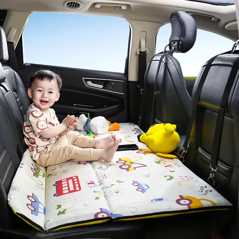 A maioria do carro modelo atualização carro dormindo cama crianças sem carro inflável colchão espaçoso viagem cama