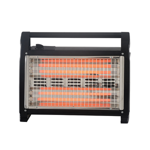 800w Quartz <strong>Heater</strong> Red Color with Tip-over Switch 2 Heating Power - Product Image 3