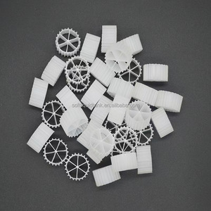 100% bakire HDPE K1-K5 biyo taşıyıcı filtre ortamı MBBR su ürünleri Waster su arıtma 1 yıl garanti ile yeni durum - Product Image 5