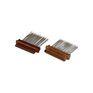 7 15 21 37 Pin Crimp Type Dual Row Db Macho Hembra Db7 Db15 Db21 Db37 Conectores D-Sub utilizados en equipos aeroespaciales - Product Image 1