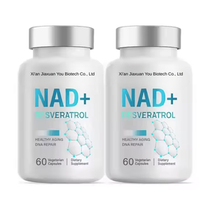 OEM nhãn hiệu riêng Resveratrol độ tinh khiết cao Niacinamide nucleoside NAD + Viên nang bổ sung năng lượng tế bào <span class=keywords><strong>DNA</strong></span> sửa chữa - Product Image 1