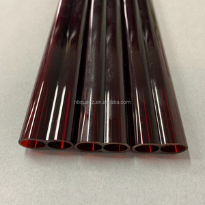 Ruby Red ống thủy tinh thạch anh cho sưởi ấm hồng ngoại Halogen đèn - Product Image 2