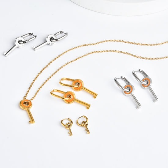 Boucle d'oreille en argent