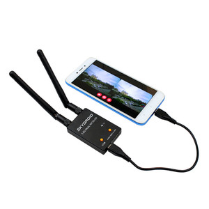 Skydroid 5,8 ГГц 150CH True Diversity FPV приемник для Android планшетов и смартфонов пластиковая VR-гарнитура с UVC OTG монитором - Product Image 4