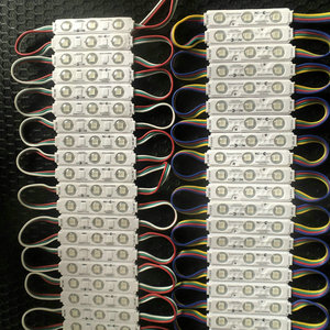 12V Voll farben RGB ws2811 LED-Pixel modul 3 leds SMD LED-Modul IP68 wasserdichte RGB-Leuchten
