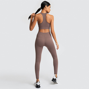 Kadınlar için sıcak satış dikişsiz yelekler, birden fazla renkte mevcuttur. Koşu ve Yoga için özel, ayrıca sütyen olarak da kullanılabilir. - Product Image 4