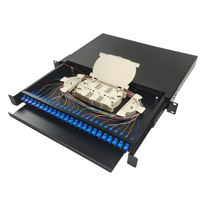 2024 24-Port 1U 19 inç raf montaj POE Fiber optik OTB Patch Panel Terminal kutusu 4G 3G GSM ağları için - Product Image 4