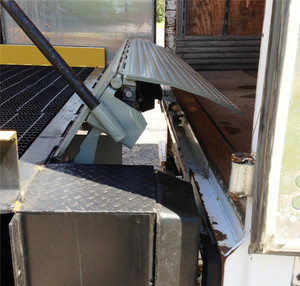 Nivelador de muelle de capacidad de 6-15 toneladas, con tipo hidráulico Manual para bordes pequeños