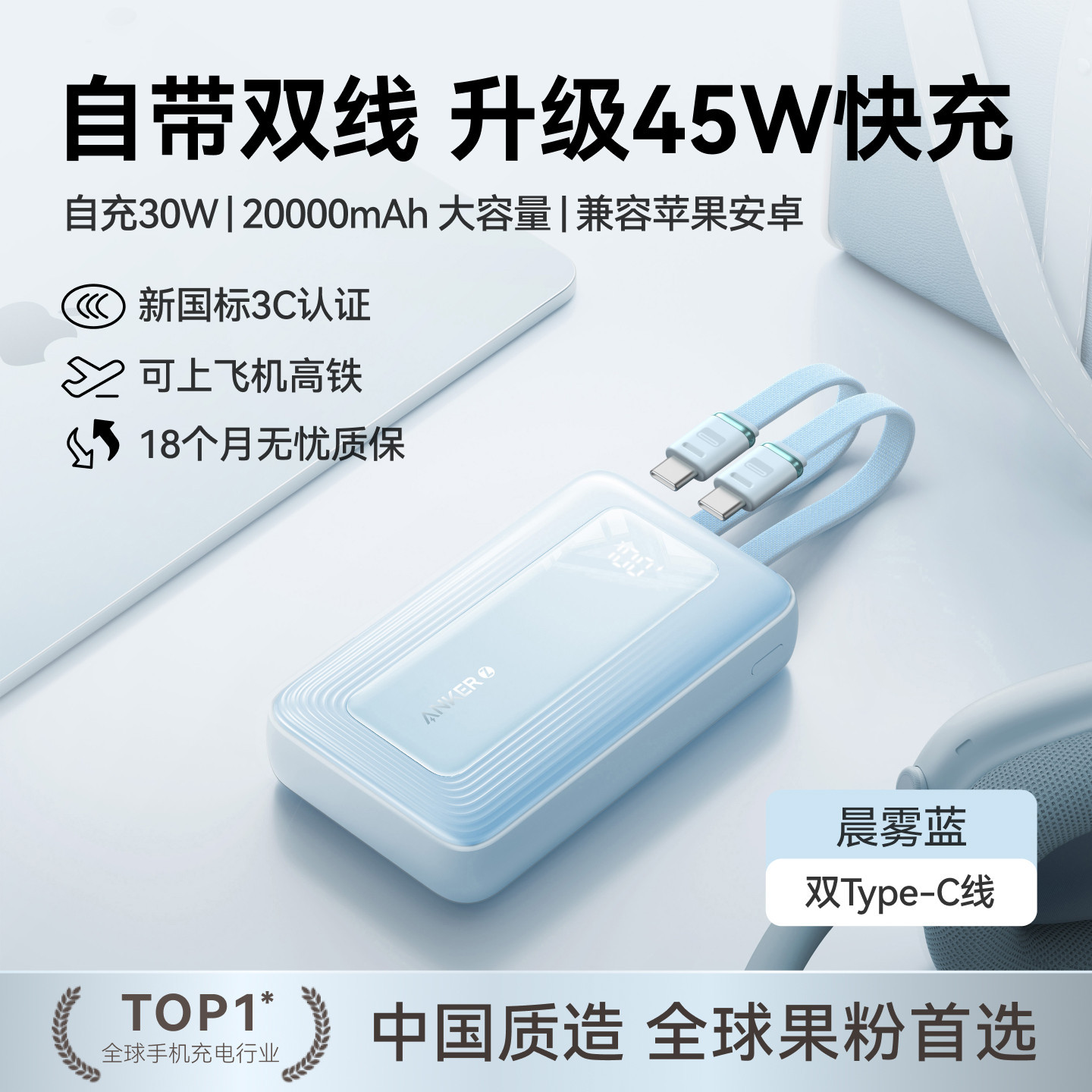 45W Sky Blue