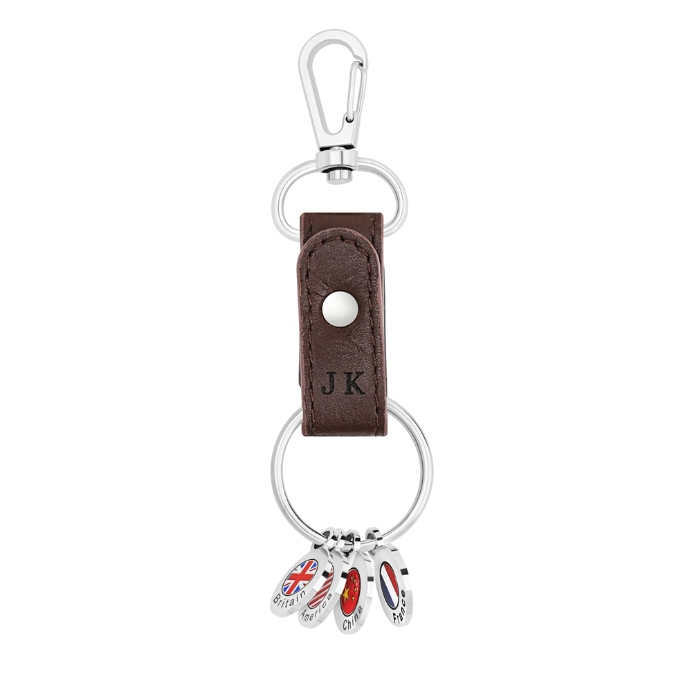 Brown + 4 Charms Blank