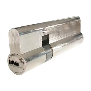Cilindro de cerradura Euro de alta seguridad Cerradura doble larga con llaves de computadora - Product Image 2