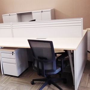 Mesa DE OFICINA DE ORDENADOR duradera personalizada moderna partición de pantalla de estación de trabajo estable a precio de fábrica con certificación - Product Image 2