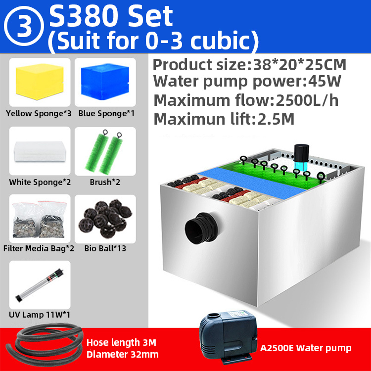 S380 Set-Stainless steel