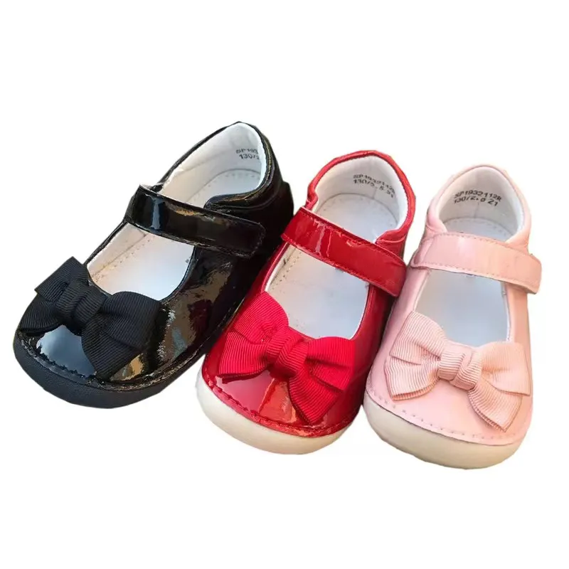 Clips de zapatos de lazo de satén con cinta de tela de flores para niñas, adornos de zapatos y sandalias de cuero para estudiantes, novedad