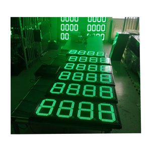 Display a LED per esterni a 7 segmenti led digital board segni di visualizzazione da 12 pollici per la stazione di servizio. - Product Image 4