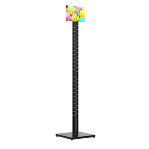 Estante de exhibición giratorio de 360 grados de Metal negro personalizado para piruletas, dulces, estante de exhibición de globos