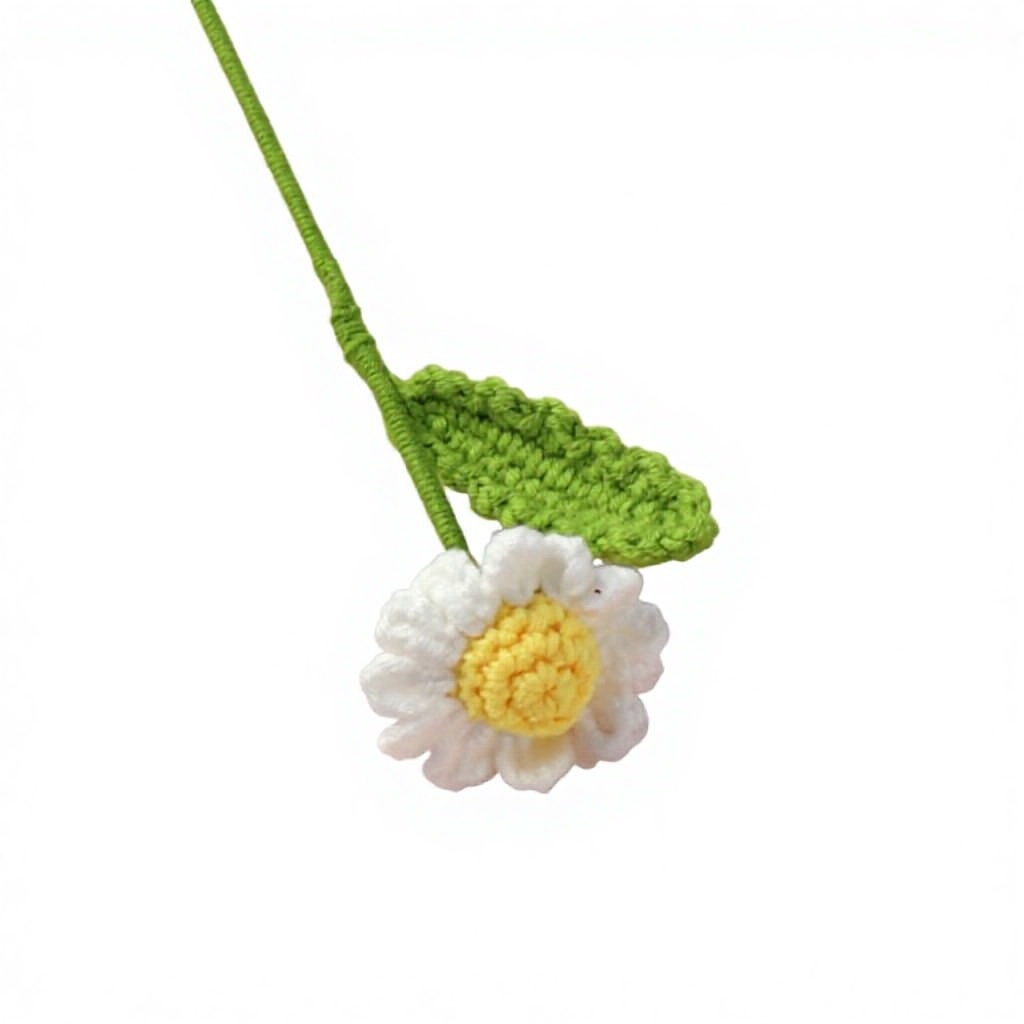Bouquet di margherite finito - bianco