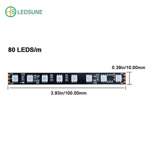 Personalizzare il nastro LED indirizzabile 28V 10 pixel 80 LED/m programmabile digitale RGBIC colore LED striscia di luce - Product Image 2