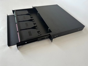 拉出式抽屉式光纤配线架12 24 48端口Sc LC适配器光纤配线架ODF - Product Image 6
