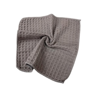 Multi-functional Large Coffee Specific Absorbent Quick Dry Cleaning Cloth <strong>Big</strong> Waffle Grid Design Kitchen <strong>Towel</strong> - Product Image 6