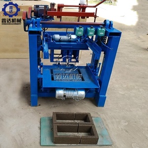 Maquinaria de ladrillo de enclavamiento Manual fijo de hormigón pequeño, producto de bloques huecos para máquina de moldeado de bloques, precio - Product Image 4
