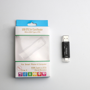 便携式卡适配器3合1 USB-C USB-一款微型USB摄像头存储卡读卡器，适用于电脑笔记本电脑智能手机平板电脑 - Product Image 6