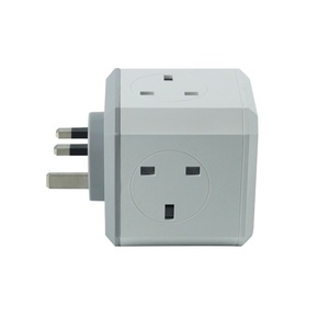 Masa Rubik küp soket 4 yollu İngiltere güç şeridi 3 port USB şarj hızlı USB-C dönüştürücü kurulu fiş küp uzatma kurşun soketi - Product Image 3
