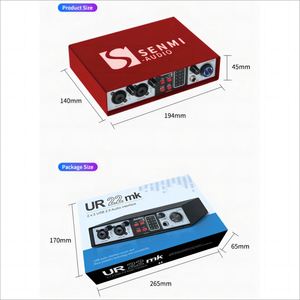 Interfaz de audio multifuncional Grabación USB para ventas al por mayor Interfaz de audio Estudio de grabación - Product Image 3