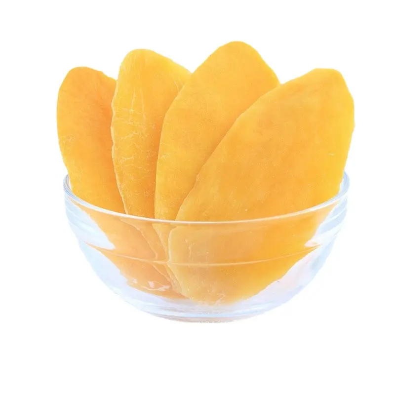 Mais popular Chips de manga de frutas secas macias premium com baixo teor de açúcar 100% natural