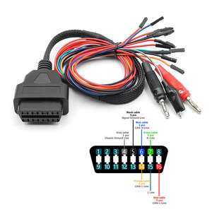 MPPS V18 principale Tricore Multiboot con Breakout Tricore cavo ECU programmazione Auto cavo diagnostico