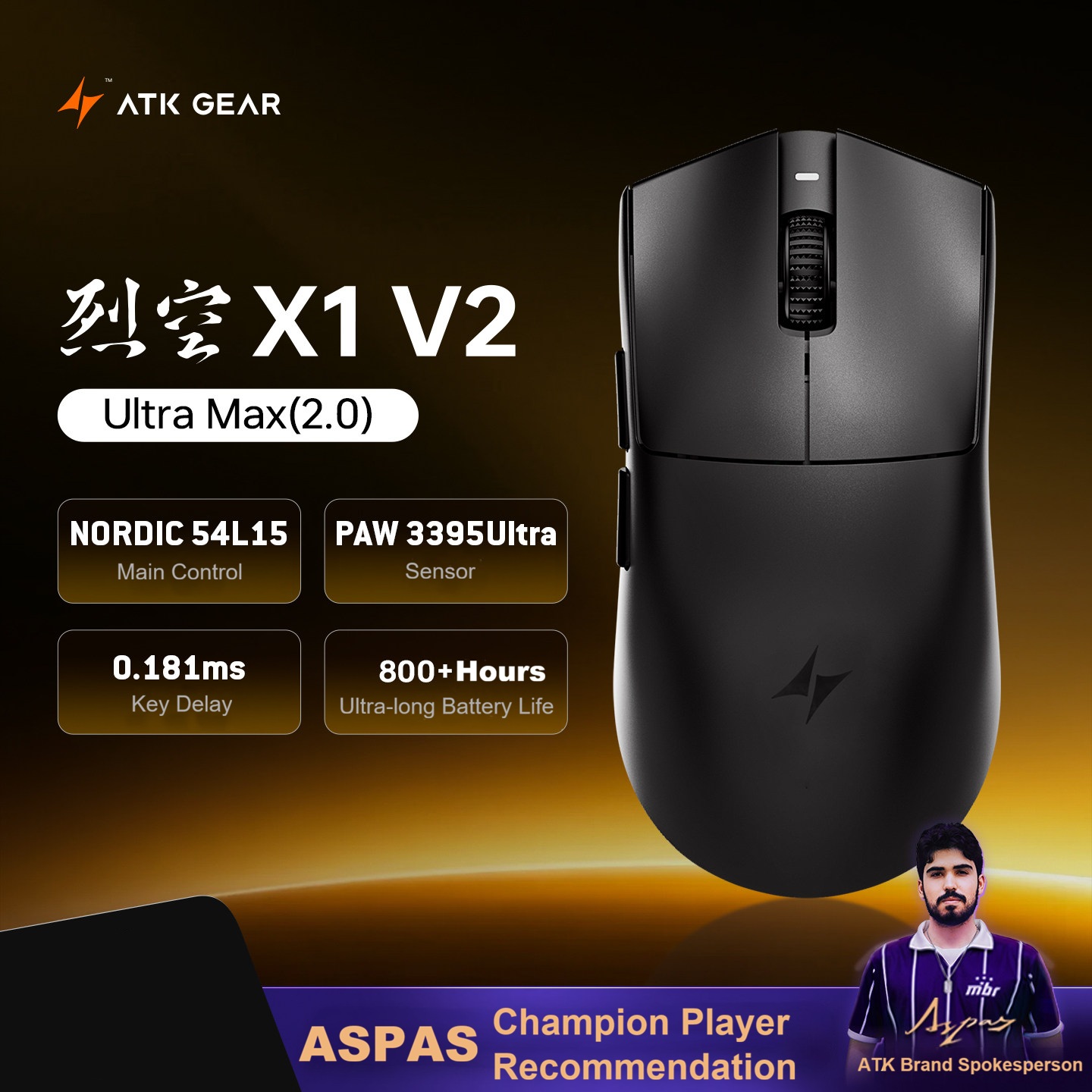 X1V2 ULTRA MAX Black
