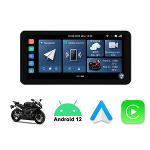 6.3 Inch High-definition Ips <strong>Screen</strong> 4/64g With Wireless Carplay &amp;Android Auto <strong>Touch</strong> Function Motorcycle Navigation - Product Image 3