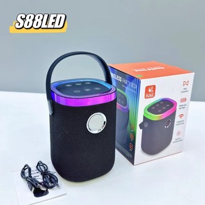 Redwingy S88LED BT RGB altoparlanti a mani libere luci colorate senza fili Stereo blu dente altoparlante luce esterna per uso conferenza - Product Image 5