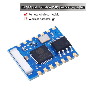 ESP8266 ESP03 ESP-03 SPI WIFIワイヤレストランシーバーモジュールリモートコントロールモジュール統合RISCプロセッサI2Sインターフェイス - Product Image 1