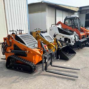 1000 Mini Skid Steer Loader With Multiple Attachments for Digging <strong>Loading</strong> Grading <strong>and</strong> <strong>Lifting</strong> Mini Skid Steer Loader - Product Image 4