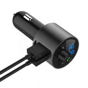 QC 3.0 Wireless Car <strong>Kit</strong> <strong>Fm</strong> Transmitter BT Mp3 Player with <strong>Fm</strong> Transmitter - Product Image 5