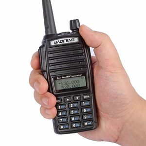 UV-82ハムラジオVHF UHF 144-148/420-450Mhz 2ウェイラジオプログラミングケーブル長いアンテナ2ウェイラジオトランシーバー - Product Image 1