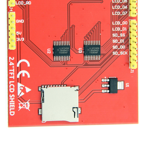 2,4-Zoll-TFT-8-Bit-LCD-Display mit paralleler Schnitts telle für Arduino UNO 5V/3,3 V-Treiber-IC ILI9341 mit Widerstands-Touchscreen