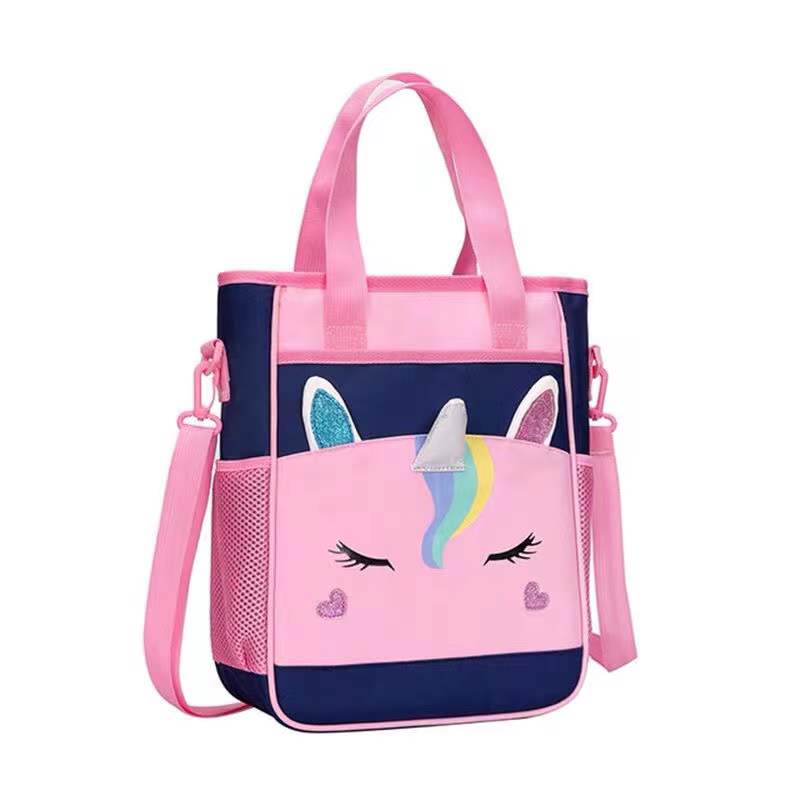 dark blue tote bag