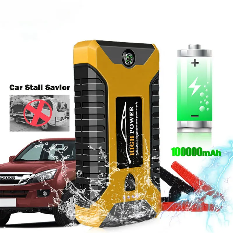 12V Multi-Function Jump Starter with Air Compressor Mini 2000A 24V Battery Charger Portable jump starter 600a