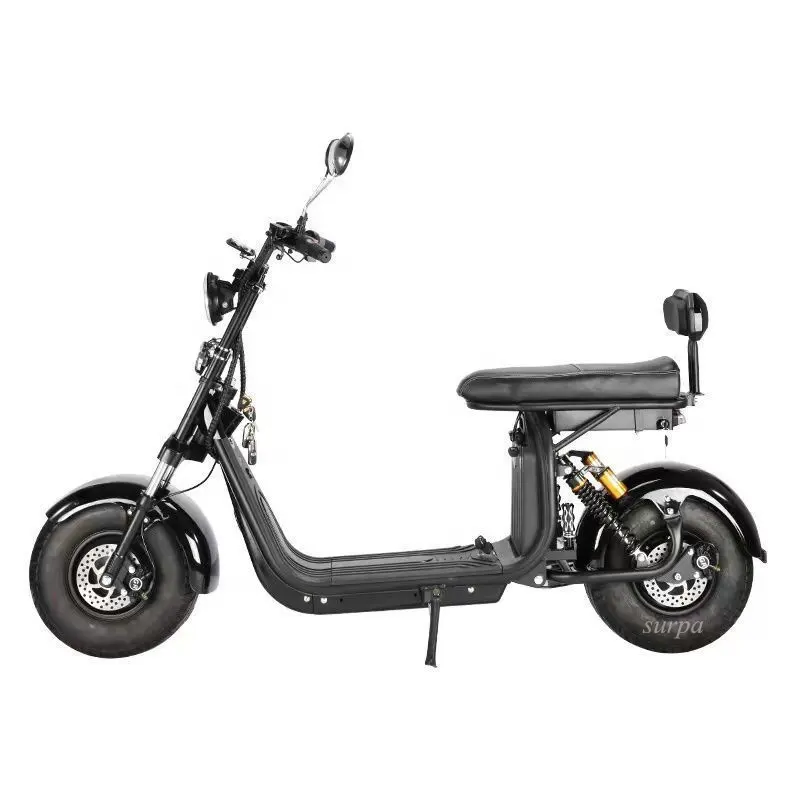 1500w 2000w 60v 12ah/20ah batteria al litio grasso pneumatico citycoco scooter elettrici bici/2 posti scooter elettrico veloce