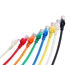 23AWG Cat6 yama kablosu Ethernet LAN kablosu ile PVC LSZH ceket 2m 5m 10m türleri mevcuttur Cat8 Cat5e Cat7 bakır yapılmış - Product Image 2