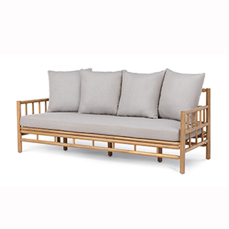 Three-seat sofa (teak)