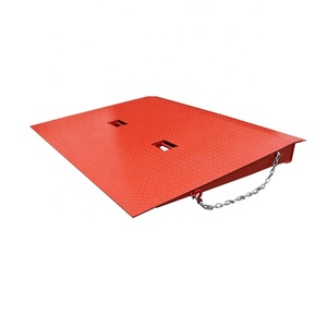 Hoch leistungs kapazität von 6500kg mit hoch klappbaren Taschen für einen sicheren und einfachen Transport der Gabelstapler-Container laderampe - Product Image 1